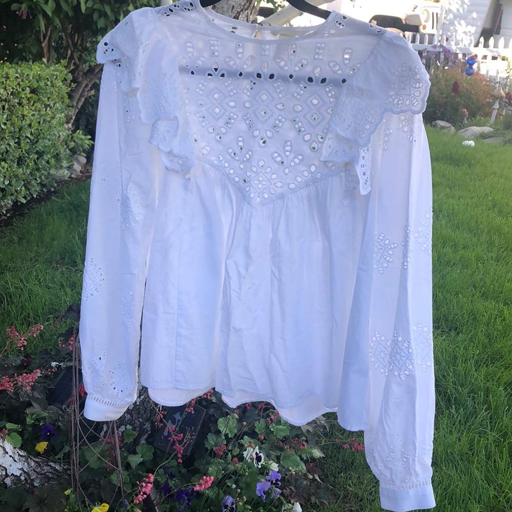 H&M Eyelet Shirt
